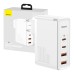 Travel Charger Baseus GaN2 Pro Quick 2x USB + 2x USB-C, 100W, EU (white)