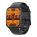 Smartwatch BlitzWolf BW-HL6 Black Silicone (black)