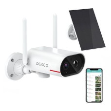 IP Outdoor camera with solar panel DEKCO DC8L IP Outdoor camera with solar panel DEKCO DC8L