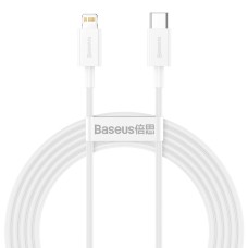Baseus Superior Series Cable USB-C to Lightning, 20W, PD, 2m (white) Baseus Superior Series Cable USB-C to Lightning, 20W, PD, 2m (white)