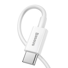 Baseus Superior Series Cable USB-C to Lightning, 20W, PD, 2m (white) Baseus Superior Series Cable USB-C to Lightning, 20W, PD, 2m (white)