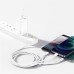 USB cable 3in1 Baseus Superior Series, USB to micro USB / USB-C / Lightning, 3.5A, 1.5m (white)