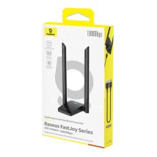 Adapter WiFi Baseus FastJoy 1800Mbps (black) Adapter WiFi Baseus FastJoy 1800Mbps (black)