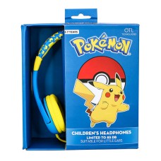 Wired headphones for Kids OTL Pokemon Pikachu (blue-yellow) Wired headphones for Kids OTL Pokemon Pikachu (blue-yellow)