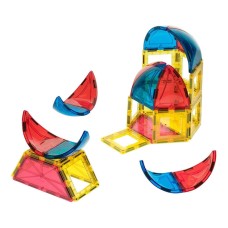Magnetic tiles 3D Dome Playmags 164 - 28 pcs set Magnetic tiles 3D Dome Playmags 164 - 28 pcs set