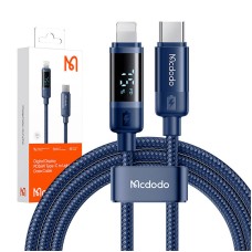 Mcdodo CA-5211 USB-C to Lightning cable, 36W, 1.2m (blue) Mcdodo CA-5211 USB-C to Lightning cable, 36W, 1.2m (blue)