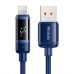 Mcdodo CA-5001 USB-A to Lightning cable, 100W, 1.2m (blue)