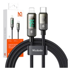 Mcdodo CA-3600 USB-C to Lightning cable, auto power off, 36W, 1.2m (black) Mcdodo CA-3600 USB-C to Lightning cable, auto power off, 36W, 1.2m (black)