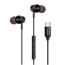 Mcdodo HP-3490 in-ear, wired headphones, USB-C (black) Mcdodo HP-3490 in-ear, wired headphones, USB-C (black)