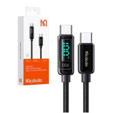 Mcdodo CA-8820 100W USB-C to USB-C cable, 1.2m (black) Mcdodo CA-8820 100W USB-C to USB-C cable, 1.2m (black)