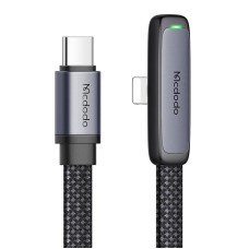USB-C to lightning angle cable Mcdodo CA-3351,1.8m (black) USB-C to lightning angle cable Mcdodo CA-3351,1.8m (black)