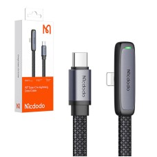 USB-C to lightning angle cable Mcdodo CA-3351,1.8m (black) USB-C to lightning angle cable Mcdodo CA-3351,1.8m (black)