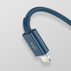 USB cable 3in1 Baseus Superior Series, USB to micro USB / USB-C / Lightning, 3.5A, 1.5m (blue) USB cable 3in1 Baseus Superior Series, USB to micro USB / USB-C / Lightning, 3.5A, 1.5m (blue)