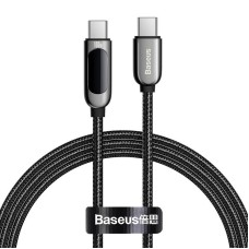 Baseus Display Cable USB-C to Type-C 100W 1m (black) Baseus Display Cable USB-C to Type-C 100W 1m (black)