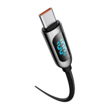 Baseus Display Cable USB-C to Type-C 100W 1m (black) Baseus Display Cable USB-C to Type-C 100W 1m (black)