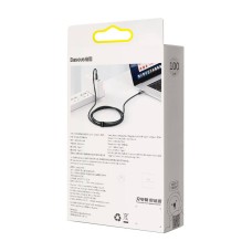 Baseus Display Cable USB-C to Type-C 100W 1m (black) Baseus Display Cable USB-C to Type-C 100W 1m (black)
