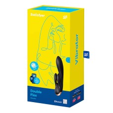 Wibrator-Double Flex Satisfyer Connect App (Black) Wibrator-Double Flex Satisfyer Connect App (Black)