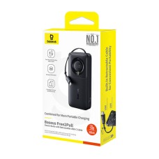 Powerbank Baseus OS Free2Pull 10000mAh 30W +cable (black) Powerbank Baseus OS Free2Pull 10000mAh 30W +cable (black)