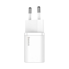 Baseus Super Si Quick Charger 1C 20W with USB-C cable for Lightning 1m (white) Baseus Super Si Quick Charger 1C 20W with USB-C cable for Lightning 1m (white)