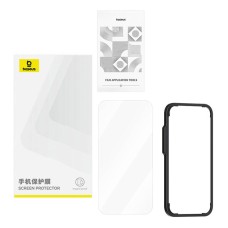 Baseus privacy tempered glass Superior HD for iP 11Pro/X/XS +cleaning kit and EasyStick