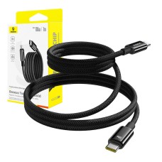 Baseus Tungsten Gold Charging Cable USB-C to USB-C 100W 1m (black)