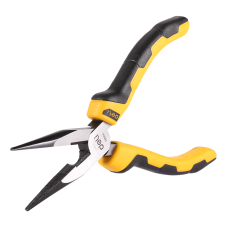 Long Nose Pliers 6" Deli Tools EDL2106 (yellow) Long Nose Pliers 6" Deli Tools EDL2106 (yellow)