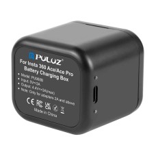 Battery Charging Box & Memory Card Storage PULUZ for Insta360 Ace Pro / Ace Battery Charging Box & Memory Card Storage PULUZ for Insta360 Ace Pro / Ace