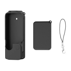 Silicone Cover Case Set with Strap PULUZ For DJI OSMO Pocket 3 (Black) Silicone Cover Case Set with Strap PULUZ For DJI OSMO Pocket 3 (Black)