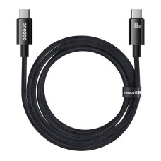 Baseus Cable USB Tungsten Gold USB-C to USB-C 100W 1,5m (black) Baseus Cable USB Tungsten Gold USB-C to USB-C 100W 1,5m (black)