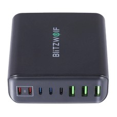 Wall charger Blitzwolf BW-S26 250W (black) Wall charger Blitzwolf BW-S26 250W (black)