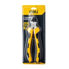 Diagonal Pliers 7" Deli Tools EDL2207 (yellow) Diagonal Pliers 7" Deli Tools EDL2207 (yellow)