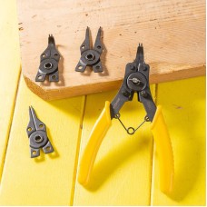 Circlip Pliers 6" Deli Tools EDL104506 (yellow) Circlip Pliers 6" Deli Tools EDL104506 (yellow)