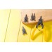 Circlip Pliers 6" Deli Tools EDL104506 (yellow)