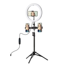 Ring light PULUZ with tripod and phone holder PKT3099B Ring light PULUZ with tripod and phone holder PKT3099B