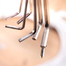 Hex Key Sets 1.5-6mm Deli Tools EDL3080 (silver) Hex Key Sets 1.5-6mm Deli Tools EDL3080 (silver)