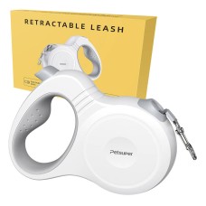 Petsuper Dog Automatic Retractable Leash 5m (white) Petsuper Dog Automatic Retractable Leash 5m (white)