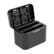 Charging case for batteries and memory cards PULUZ for Insta360 X4 (black) Charging case for batteries and memory cards PULUZ for Insta360 X4 (black)