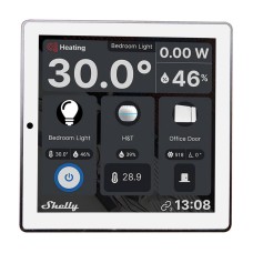Set Shelly Wall Display Control Panel (white) + BLU H&T Ivory Set Shelly Wall Display Control Panel (white) + BLU H&T Ivory