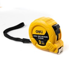 Steel Measuring Tape 3m/16mm Deli Tools EDL9003B (yellow) Steel Measuring Tape 3m/16mm Deli Tools EDL9003B (yellow)