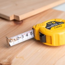 Steel Measuring Tape 5m/19mm Deli Tools EDL9005B (yellow)