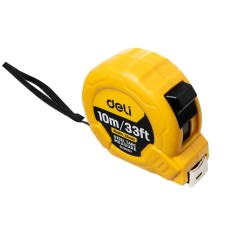 Steel Measuring Tape 10m/25mm Deli Tools EDL9010Y (yellow) Steel Measuring Tape 10m/25mm Deli Tools EDL9010Y (yellow)