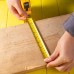 Steel Measuring Tape 10m/25mm Deli Tools EDL9010Y (yellow)