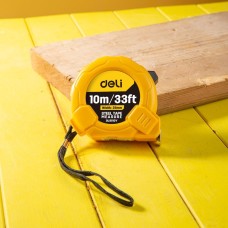 Steel Measuring Tape 10m/25mm Deli Tools EDL9010Y (yellow) Steel Measuring Tape 10m/25mm Deli Tools EDL9010Y (yellow)