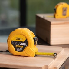 Steel Measuring Tape 10m/25mm Deli Tools EDL9010Y (yellow) Steel Measuring Tape 10m/25mm Deli Tools EDL9010Y (yellow)
