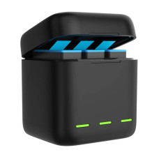 Storage charger box TELESIN + 3 batteries for GoPro Hero 9 / 10 / 11 / 12