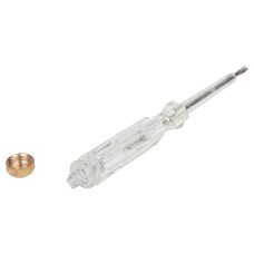 Voltage Tester 100-250V Deli Tools EDL8001 (white) Voltage Tester 100-250V Deli Tools EDL8001 (white)