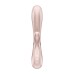 Satisfyer Hot Lover heated vibrator pink and gold