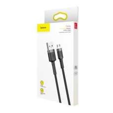 Baseus Cafule Micro USB cable 2.4A 1m (Gray + Black) Baseus Cafule Micro USB cable 2.4A 1m (Gray + Black)