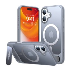Etui Torras Pstand Series do iPhone 16 Plus (Titanium gray)