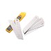 Cutter 25mm 10 pcs blade head Deli Tools EDL-DP05 (silver)
